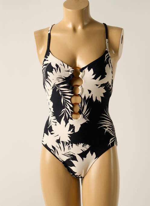 Maillot de bain 1 pièce noir SEAFOLLY pour femme