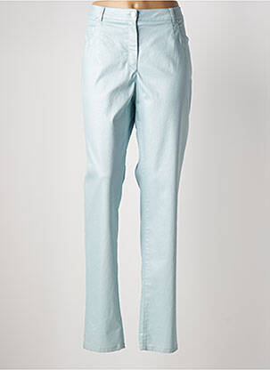 Pantalon slim stretch taille normale bleu PAUPORTÉ femme