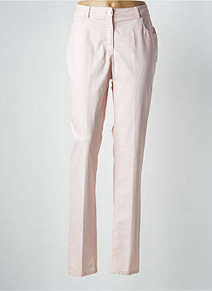 Pantalon slim stretch taille normale rose PAUPORTÉ femme