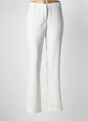 Pantalon droit blanc WEINBERG pour femme seconde vue