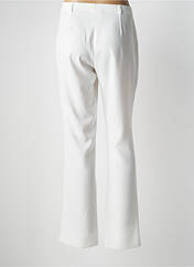 Pantalon droit blanc WEINBERG pour femme seconde vue