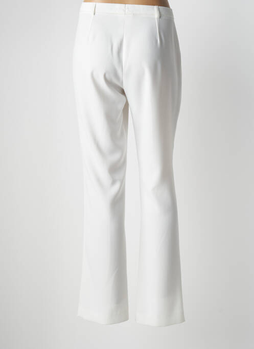 Pantalon droit blanc WEINBERG pour femme