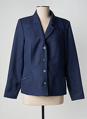 Blazer poches bleu PAUPORTÉ femme