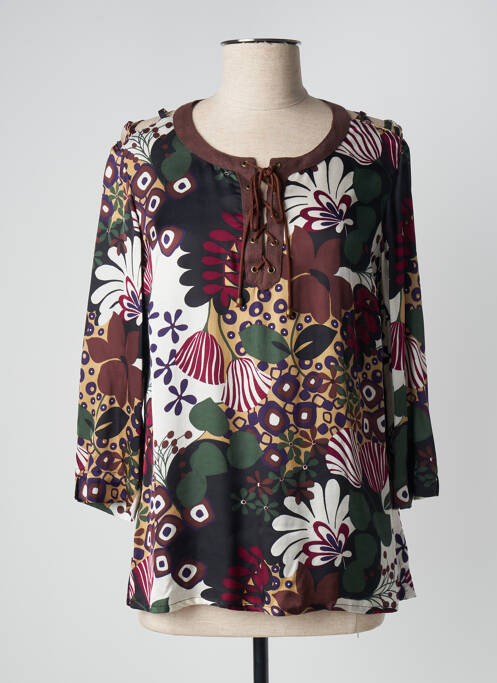 Blouse marron TERRE DE FÉES pour femme