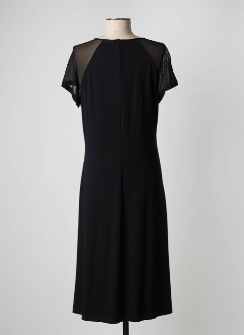 Robe mi-longue noir TERRE DE FÉES pour femme