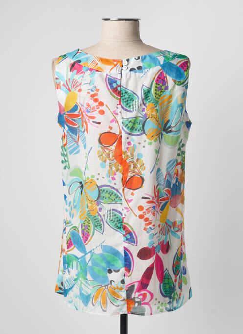 Top bleu WEINBERG pour femme