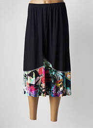 Jupe mi-longue stretch noir PAUPORTÉ femme