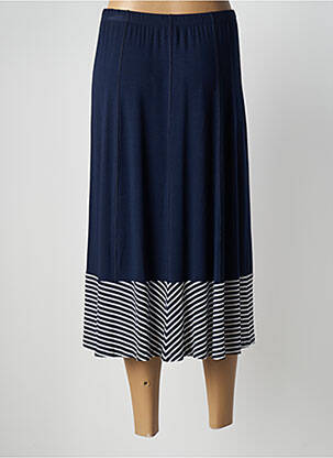 Jupe longue taille haute bleu PAUPORTÉ femme