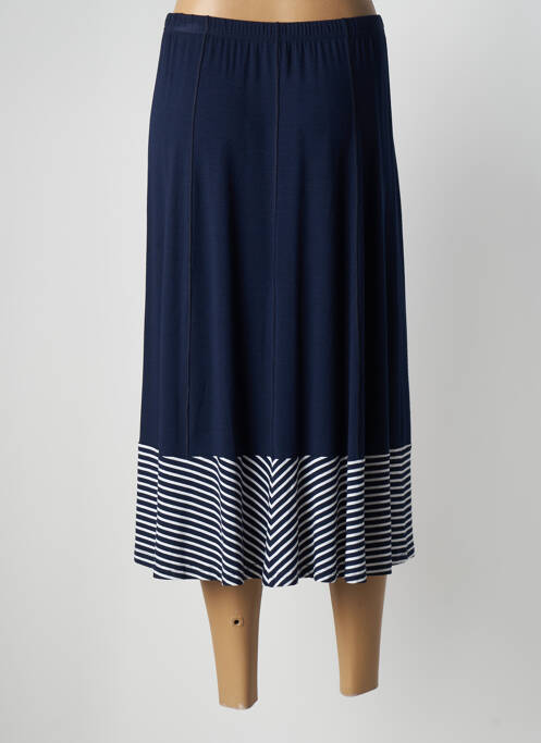 Jupe longue taille haute bleu PAUPORTÉ femme