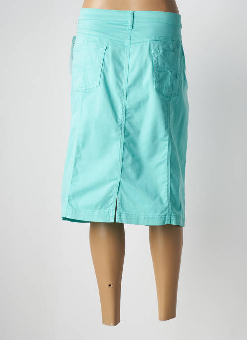 Jupe mi-longue bleu PAUPORTÉ pour femme