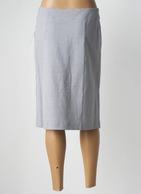 Jupe mi-longue bleu WEINBERG pour femme