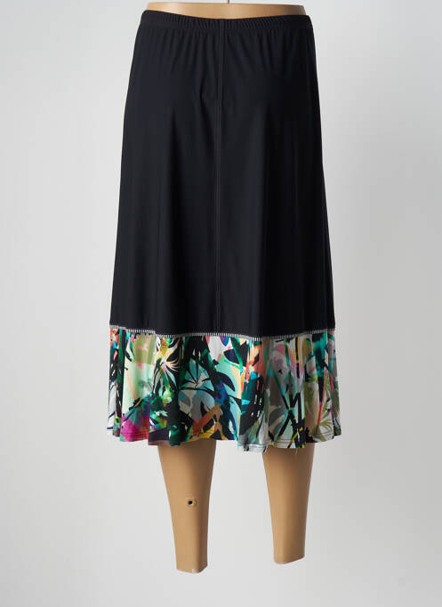 Jupe mi-longue noir PAUPORTÉ pour femme