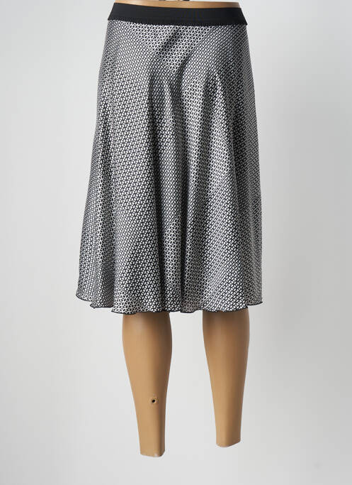 Jupe mi-longue noir PAUPORTÉ pour femme