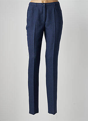 Pantalon slim taille haute taille haute bleu PAUPORTÉ femme