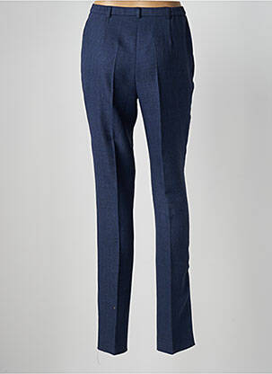 Pantalon slim taille haute taille haute bleu PAUPORTÉ femme