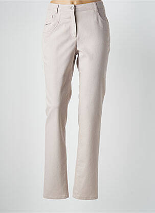 Pantalon slim taille haute taille haute gris PAUPORTÉ femme