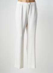 Pantalon droit blanc WEINBERG pour femme seconde vue