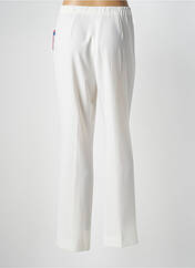 Pantalon droit blanc WEINBERG pour femme seconde vue