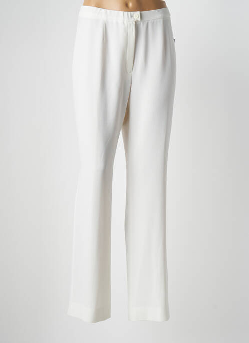 Pantalon droit blanc WEINBERG pour femme