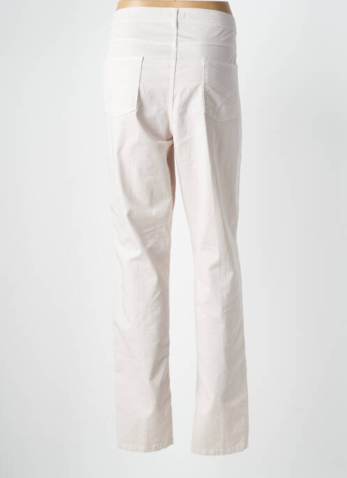 Pantalon slim beige TERRE DE FÉES pour femme