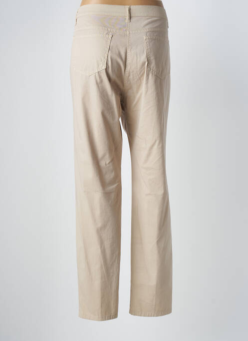 Pantalon slim beige WEINBERG pour femme