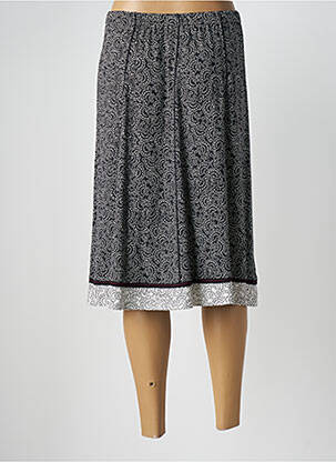 Jupe mi-longue coupe évasée noir PAUPORTÉ femme