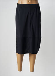 Jupe mi-longue taille haute noir PAUPORTÉ femme