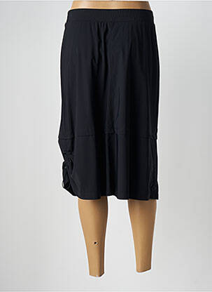 Jupe mi-longue taille haute noir PAUPORTÉ femme