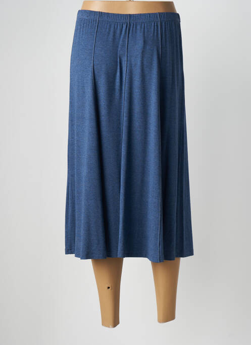 Jupe mi-longue bleu PAUPORTÉ pour femme