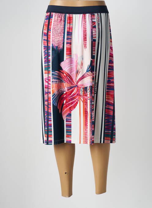 Jupe mi-longue bleu PAUPORTÉ pour femme