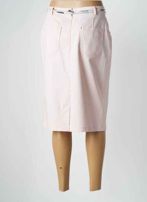 Jupe mi-longue rose PAUPORTÉ pour femme