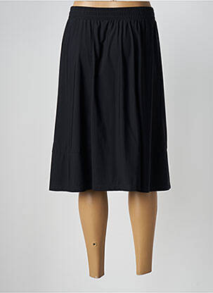 Jupe mi-longue stretch noir PAUPORTÉ femme