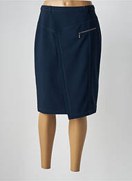 Jupe mi-longue stretch bleu PAUPORTÉ femme