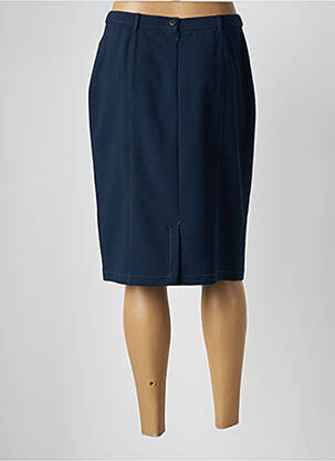 Jupe mi-longue stretch bleu PAUPORTÉ femme