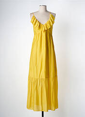 Robe longue jaune IKKS pour femme seconde vue