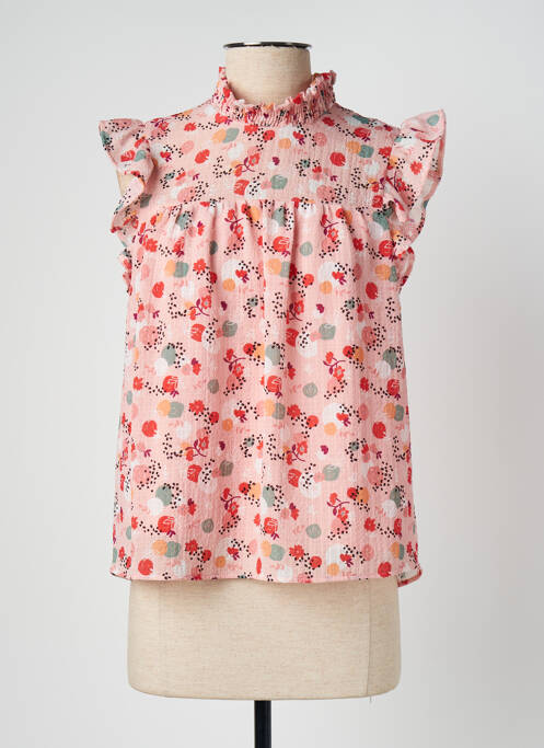 Blouse rose I.CODE (By IKKS) pour femme