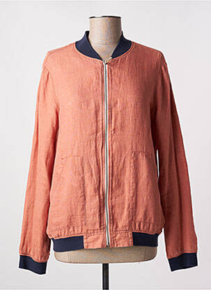 Blouson col v blanc MAT DE MISAINE femme