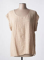 Blouse beige LA FEE MARABOUTEE pour femme seconde vue