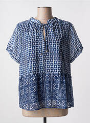 Blouse bleu LA FEE MARABOUTEE pour femme seconde vue