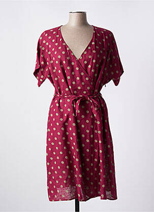 Robe mi-longue rouge LE BOUDOIR D'EDOUARD pour femme