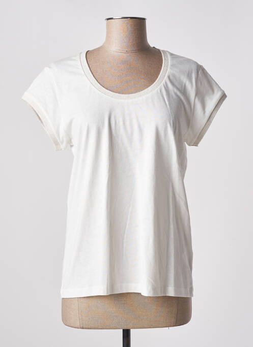 Top blanc LA FEE MARABOUTEE pour femme