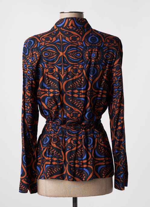 Veste casual marron LA FEE MARABOUTEE pour femme