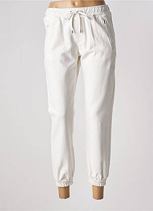 Jeans coupe slim taille normale taille normale blanc IKKS femme