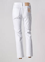 Jeans coupe droite blanc REIKO pour femme seconde vue