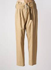 Pantalon droit beige IKKS pour femme seconde vue