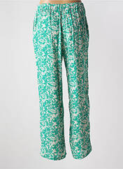 Pantalon droit vert DIPLODOCUS pour femme seconde vue