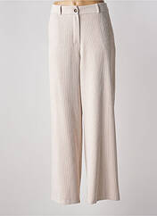 Pantalon large beige LA FEE MARABOUTEE pour femme seconde vue