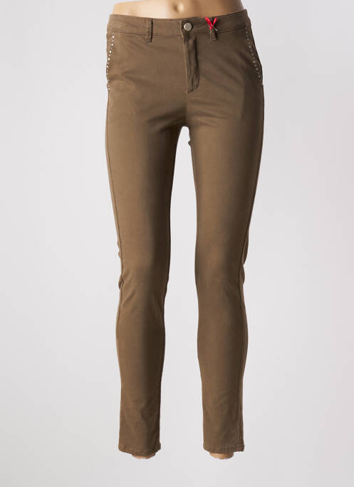 Pantalon 7/8 vert I.CODE (By IKKS) pour femme