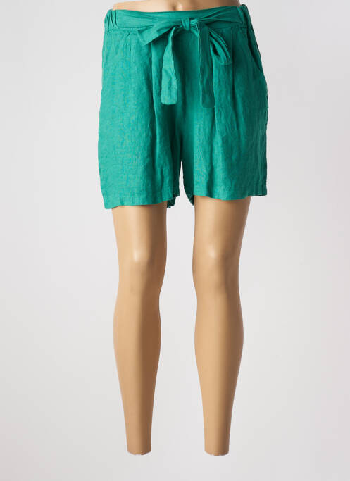 Short vert LA FEE MARABOUTEE pour femme