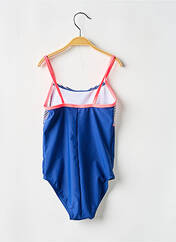 Maillot de bain 1 pièce bleu LAGON BLEU pour fille seconde vue